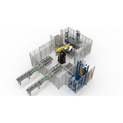 Paletizador robotizado - RAPTOR RAC - RAB series - CLEVERTECH - de bolsas / de cajas / automático