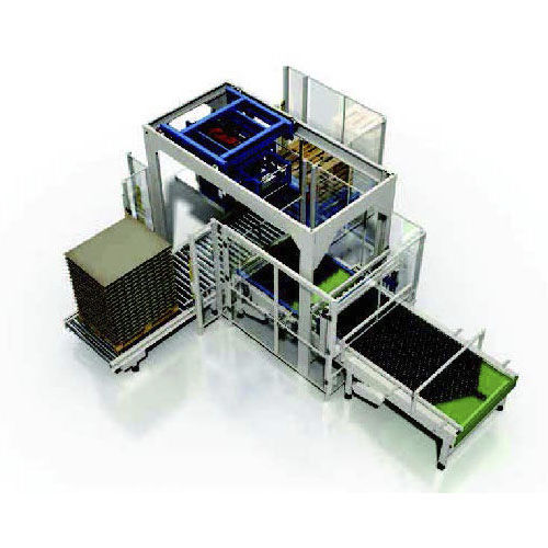 Paletizador por capas - AP EC 20 PANTOGRAPH series - CLEVERTECH - de latas / automático / con cabezal magnético