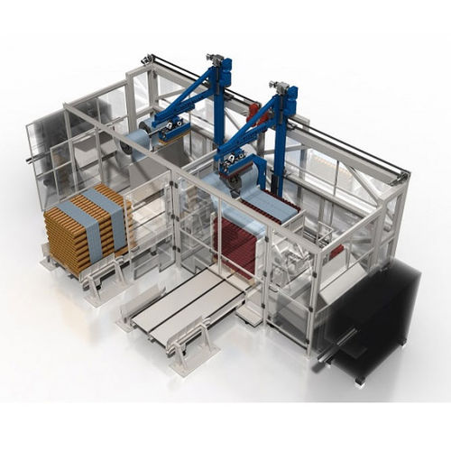 Paletizador robotizado - TS 28 ST/AL - CLEVERTECH - por capas / automático / de final de línea