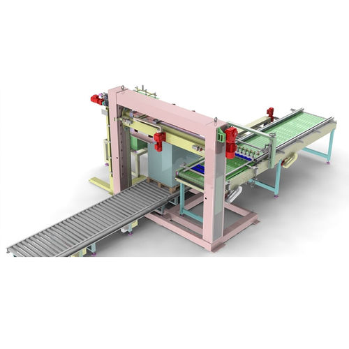 Despaletizador por la base - AD EC/FC 30 HERCULES Series - CLEVERTECH - para la industria alimentaria y de la bebida / para recipientes de cristal / para latas vacías