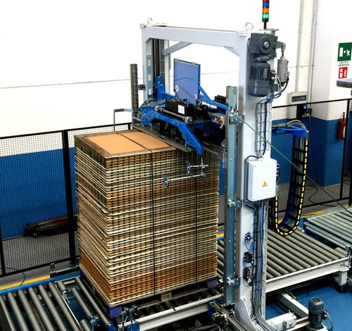 Flejadora automática - RV series - CLEVERTECH - de latas / de palés / vertical