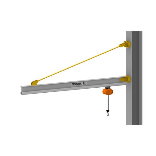 Grúa pluma de columna - AL100 - Gorbel - de pared / rotativa / ergonómica