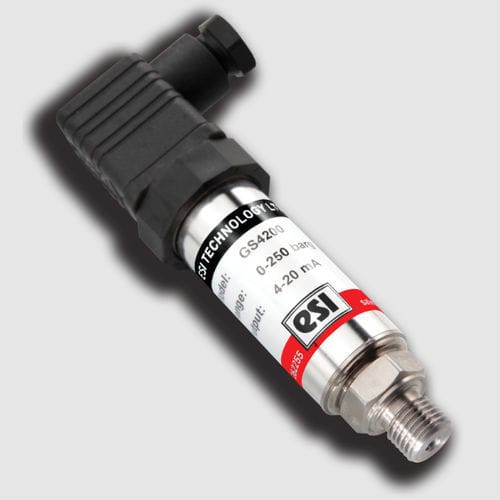 Transmisor de presión relativa - GS4200H - ESI Technology Ltd - de vacío / 4-20 mA / para hidrógeno