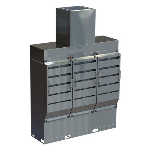 Unidad de filtración de vacío - AZTech EB56 - Industrial Maid - de aire / de humo / HEPA