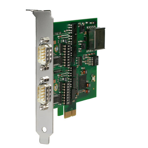 Tarjeta de interfaz PCI Express - 13631 - Wiesemann & Theis - en serie / RS-485 / industrial
