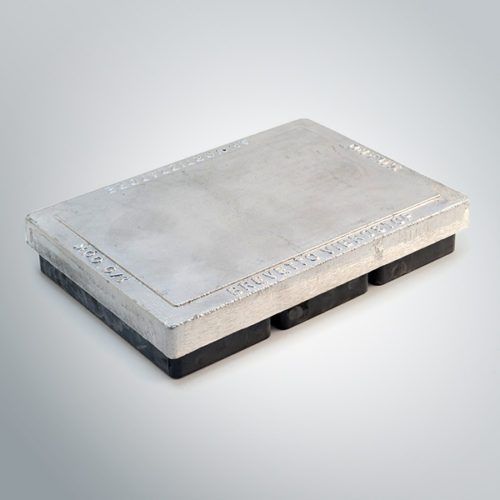 Soporte antivibratorio rectangular - G series - Vibrostop - de metal / de elastómero / para máquinas