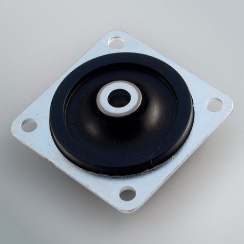 Soporte antivibratorio cuadrado - PGM series - Vibrostop - de caucho / para la industria naval / para dispositivo móvil