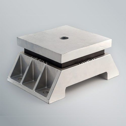 Soporte antivibratorio cuadrado - TSZ series - Vibrostop - de elastómero / para cargas pesadas / amortiguador de muelle