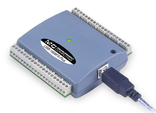 Módulo de adquisición de datos multicanal - USB-1608FS series - Measurement Computing - benchtop / embarcado / para adquisición de muestreo simultáneo