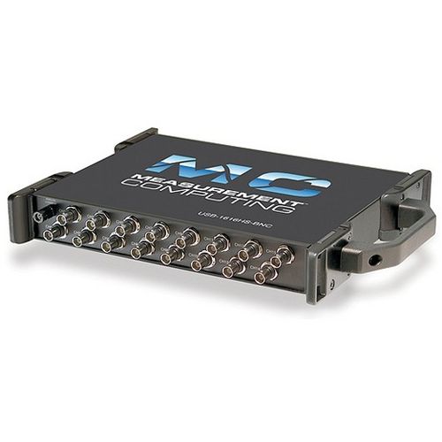 Sistema de adquisición de datos USB - USB-1616HS-BNC - Measurement Computing - portátil / de alta velocidad / con entradas analógicas