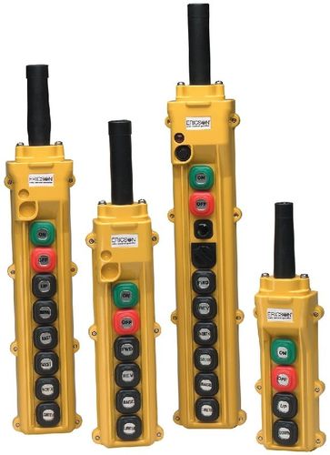 Caja botonera con 10 botones - 125 V, 1 - 5 A | 5500 - 5600 series   - Ericson - IP67
