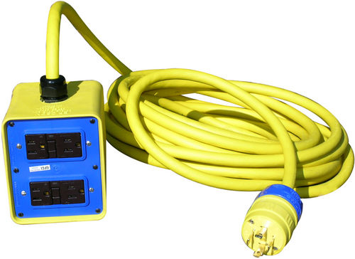 Cordón eléctrico con toma de protección GFCI - 120 - 240 V, 20 - 30 A - Ericson