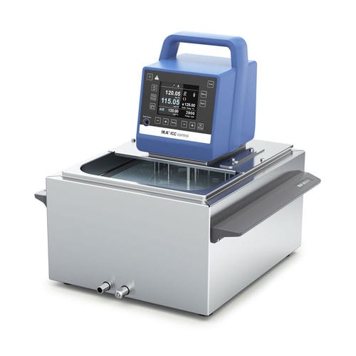 Baño termostático de acero inoxidable - ICC control pro 9 - IKA - compacto / para laboratorio