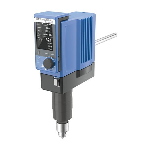 Agitador de laboratorio de hélice - EUROSTAR 200 P4  - IKA - digital / para de productos muy viscosos