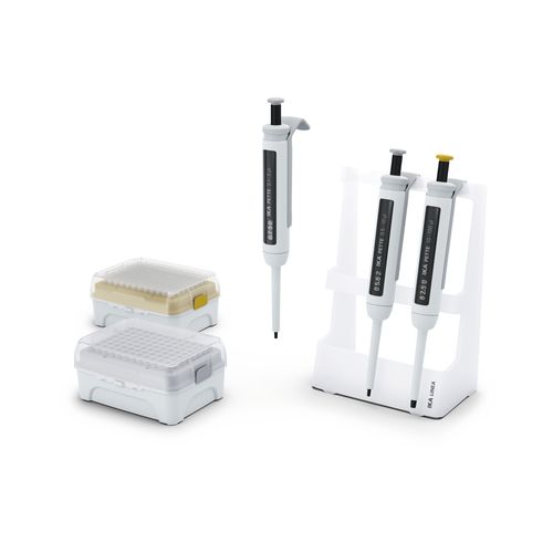 Pipeta monocanal - PETTE MicroKit A - IKA - de desplazamiento de aire / para laboratorio / mecánica