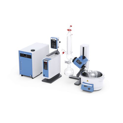Evaporador rotativo - RV 3 pro V-C  - IKA - de vacío / de laboratorio