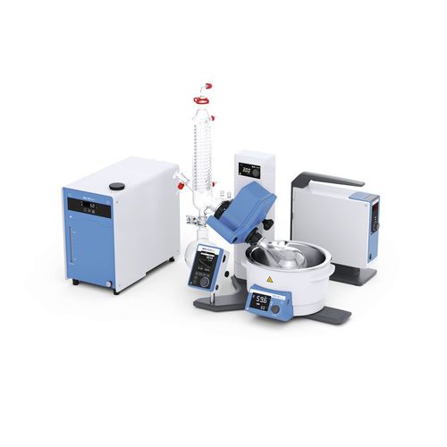Evaporador de vacío - RV 8 pro V-C Complete - IKA - rotativo / de laboratorio