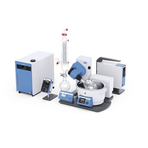 Evaporador de vacío - RV 10 digital pro V-C Complete - IKA - rotativo / de laboratorio