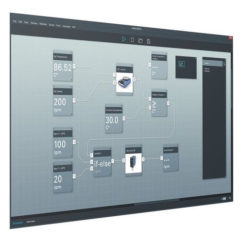 Software de medición - Labworldsoft® 6 Visc - IKA - de automatización / de laboratorio