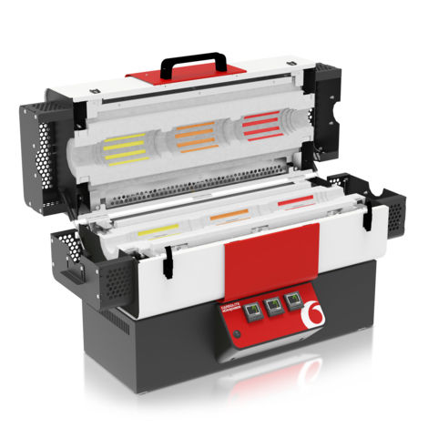 Horno tubular - TG series - Carbolite Gero - térmico / eléctrico / compacto
