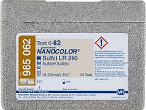 Analizador de azufre - NANOCOLOR® Sulfate LR 200 - MACHEREY-NAGEL - de la turbidez / portátil / fotométrica
