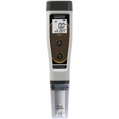 Aparato de medición temperatura - EcoTestr™ EC1 - OAKTON - TDS (Total Sólidos Disueltos) / de salinidad / de conductividad