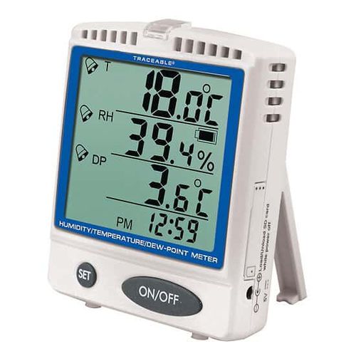 Termo-higrómetro de laboratorio - EW-37803-86 - OAKTON - con pantalla LCD / portátil / a punto de rocío