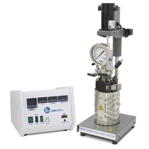Reactor de laboratorio - Series 5500 HP Compact Reactors, 25-600 mL - Parr Instrument Company - bajo alta presión