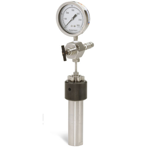 Depósito de alta presión - Series 4740 High Pressure/High Temperature Pressure Vessels, - Parr Instrument Company - vertical