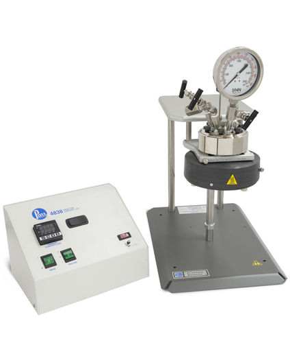 Depósito de metal - Series 4760 General Purpose Pressure Vessels: 100-600 mL - Parr Instrument Company - a presión / vertical