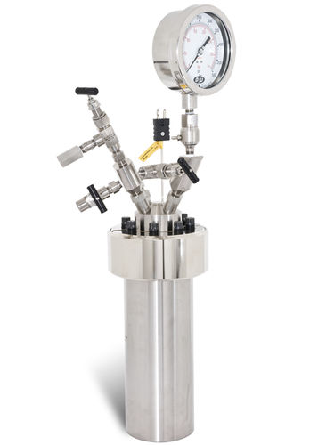 Cuba de metal - Series 4625 High Pressure Vessels, 600-1200 mL - Parr Instrument Company - de laboratorio / de alta presión / vertical