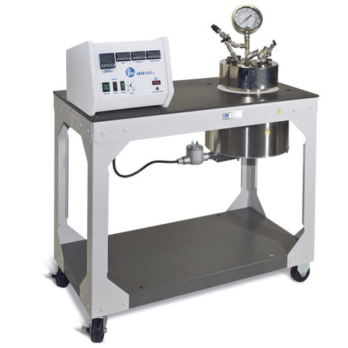 Depósito de metal - Series 4660 1-2 Gallon Pressure Vessel Systems - Parr Instrument Company - a presión / vertical