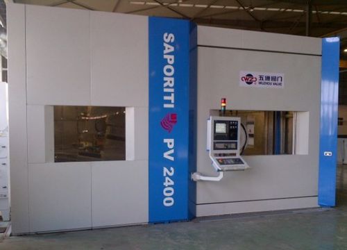 Rectificadora plana - LINE PV2000 - Saporiti - para válvula de bola / CNC / de alta precisión