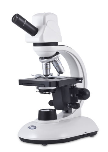 Microscopio óptico - DM-1802 - Motic - educativo / recto / con cámara digital