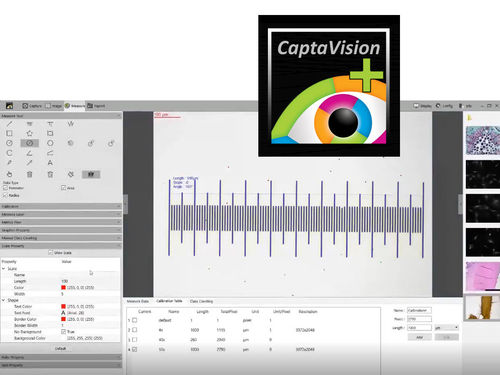 Software para cámara - CaptaVision+™ - Unitron - de gestión de imágenes / de interfaz / de mando