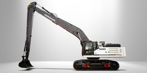 Excavadora intermedia - HMK 520 LC LR - HIDROMEK co. - con orugas / diésel