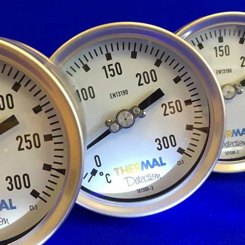 Termómetro de expansión de gas - BMI - Thermal Detection - bimetálico / de esfera / industrial