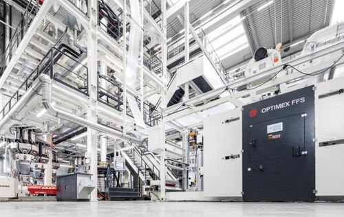 Línea de coextrusión 3 capas - OPTIMEX FFS - WINDMÖLLER & HÖLSCHER - 5 stratos / de película soplada / para PE