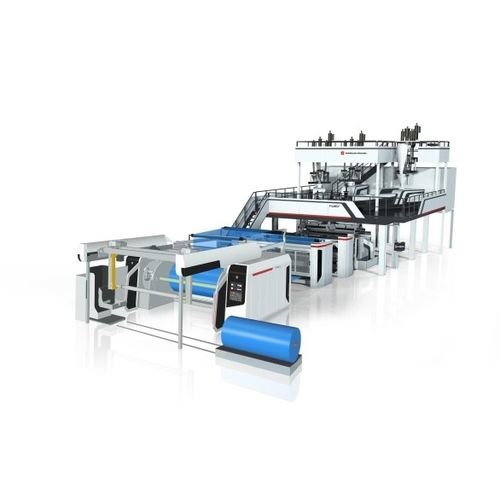 Línea de extrusión multicapas - FILMEX II CPP/CPE - WINDMÖLLER & HÖLSCHER - de película plana / para termoplásticos / para CPP