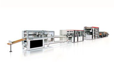 Formadora con rodillos - AM 8715 - WINDMÖLLER & HÖLSCHER - de tubos / para papel / controlada por PLC