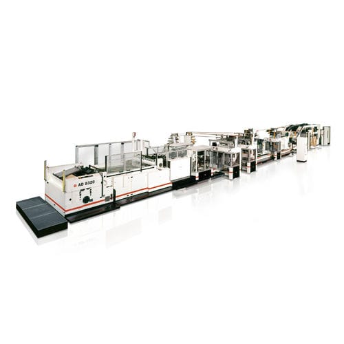 Máquina para fabricar bolsas de papel - AD 8320 - WINDMÖLLER & HÖLSCHER - automática