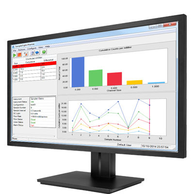Software de mando - SamplerSight Pharma - Particle Measuring Systems - de muestreo / para aplicaciones farmacéuticas / Windows