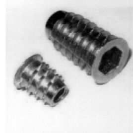 Inserto roscado - 41TBH - SIMAF - autorroscable / de zamak / para madera