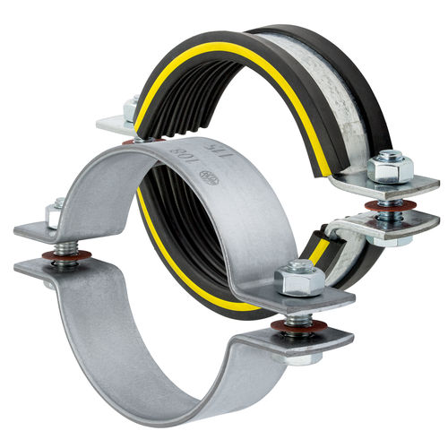 Abrazadera para tubo de tornillo - STATO® - MÜPRO - de metal