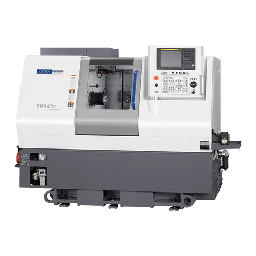 Torno automático CNC - BNA42CY - CITIZEN MACHINERY MIYANO CO.,LTD - 3 ejes / 12 herramientas / para piezas de decoletaje de barra