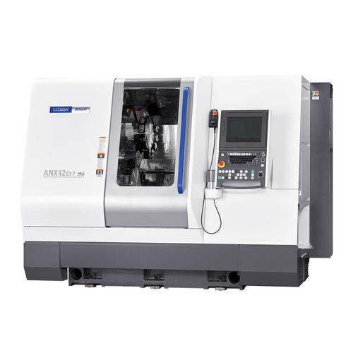 Torno automático CNC - ANX42SYY - CITIZEN MACHINERY MIYANO CO.,LTD - 3 ejes / de 2 husillos / 24 herramientas