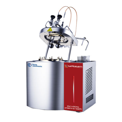 Analizador de gas - RSC 400 AS - Setaram - de temperatura / de presión / resistencia térmica