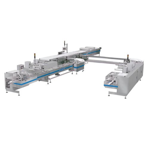 Línea de embalaje completa para producto de chocolates - PFM Packaging Machinery - totalmente automática