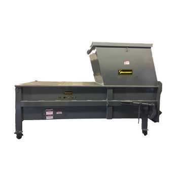 Compactador de basura mezclado - C300 - Harmony Europe - estacionario / horizontal / de carga superior