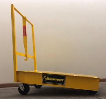 Carro de transporte - LC-14 - Harmony Europe - de metal / con plataforma / para desechos